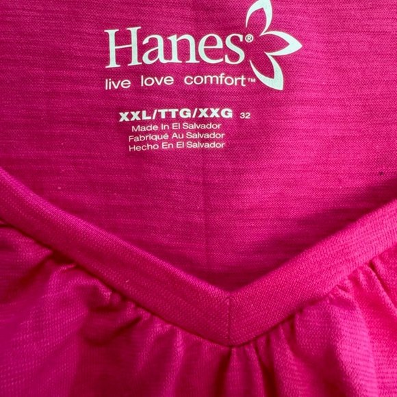 Hanes Women's Top- XXL - NWOT - Picture 5 of 5